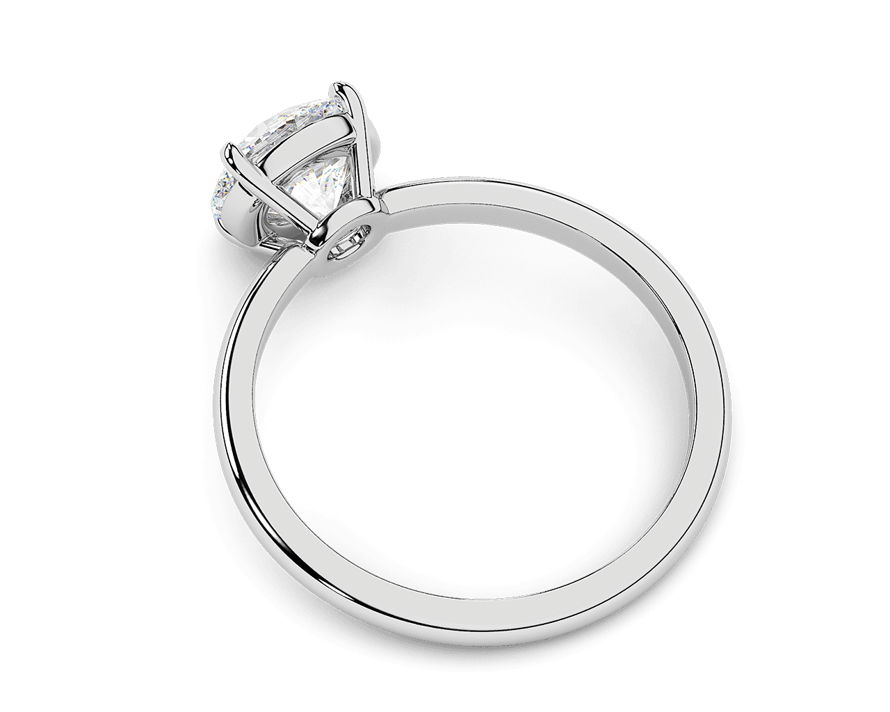 The Talitha Four Prong Solitaire Ring