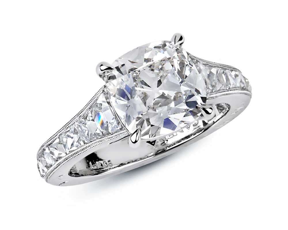 The Sophia French-Cut Solitaire