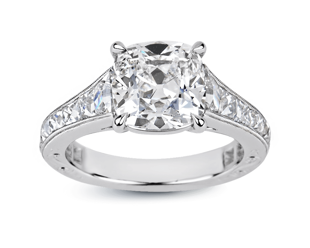 The Sophia French-Cut Solitaire