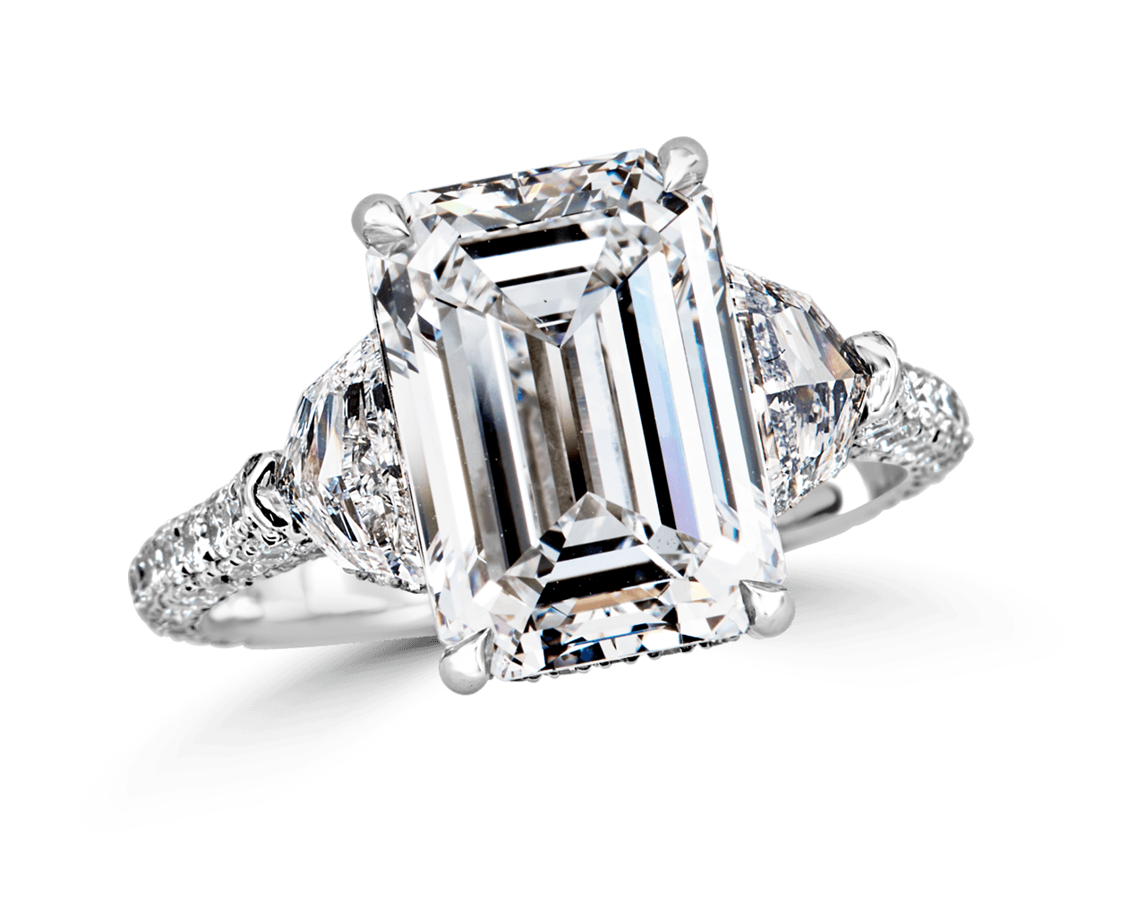 Emerald Cut and Epaulette Trilogy