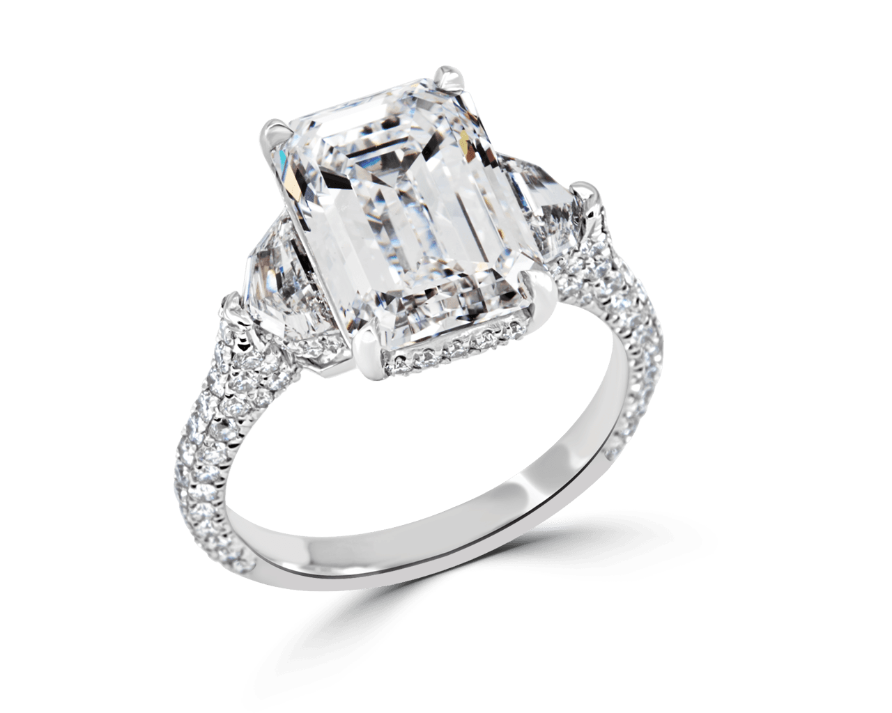 Emerald Cut and Epaulette Trilogy