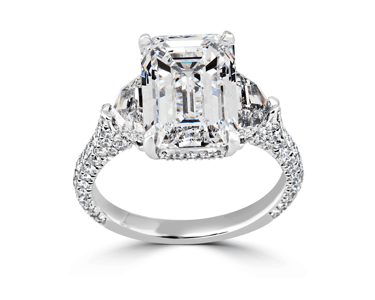 Emerald Cut and Epaulette Trilogy