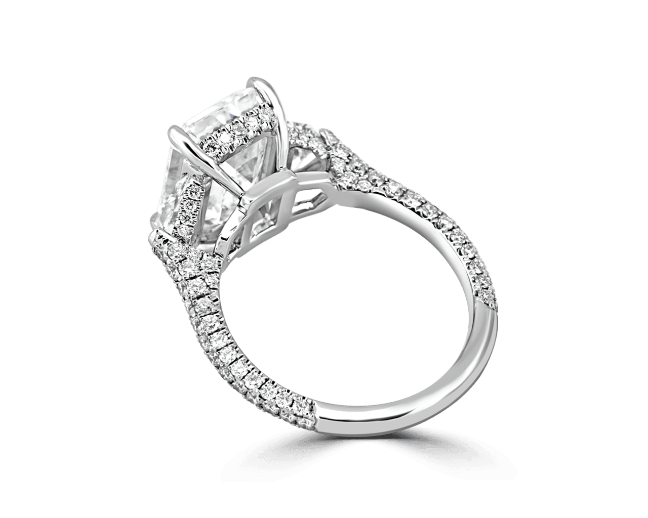Emerald Cut and Epaulette Trilogy